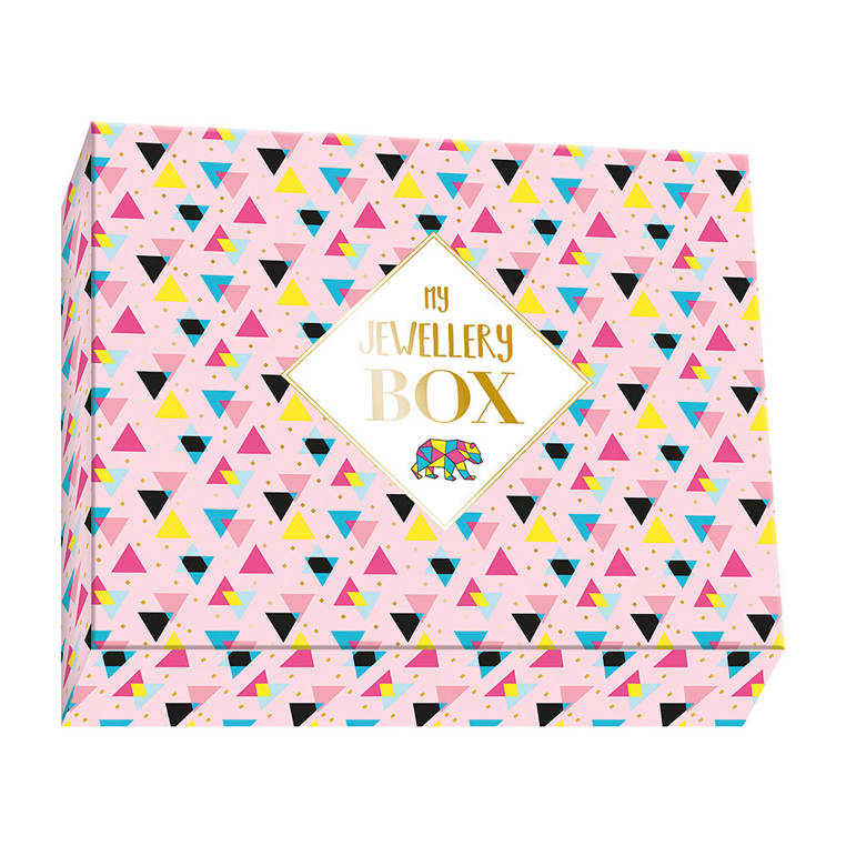 Janod Zestaw Biżuteria Kurczliwy Plastik Geometrix 8+