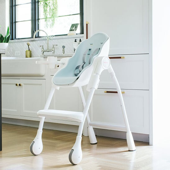 Oribel Krzesełko do karmienia Cocoon Błękitny 6m+