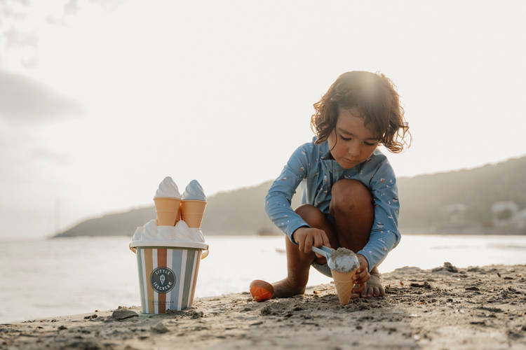 Little Dutch Wiaderko Lody Piaskownica 18m+ Vintage