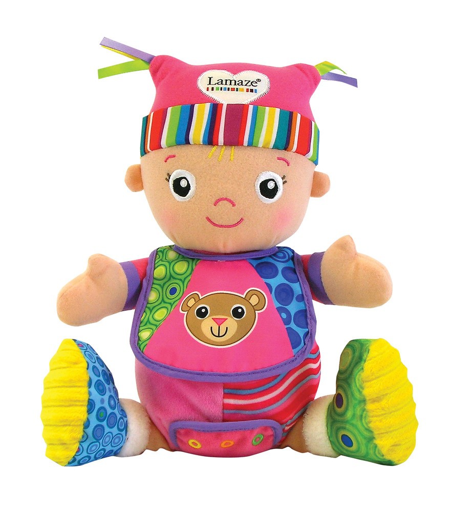 Lalka Maisie Lamaze Sensoryczna 0+ | Zabawka Edukacyjna