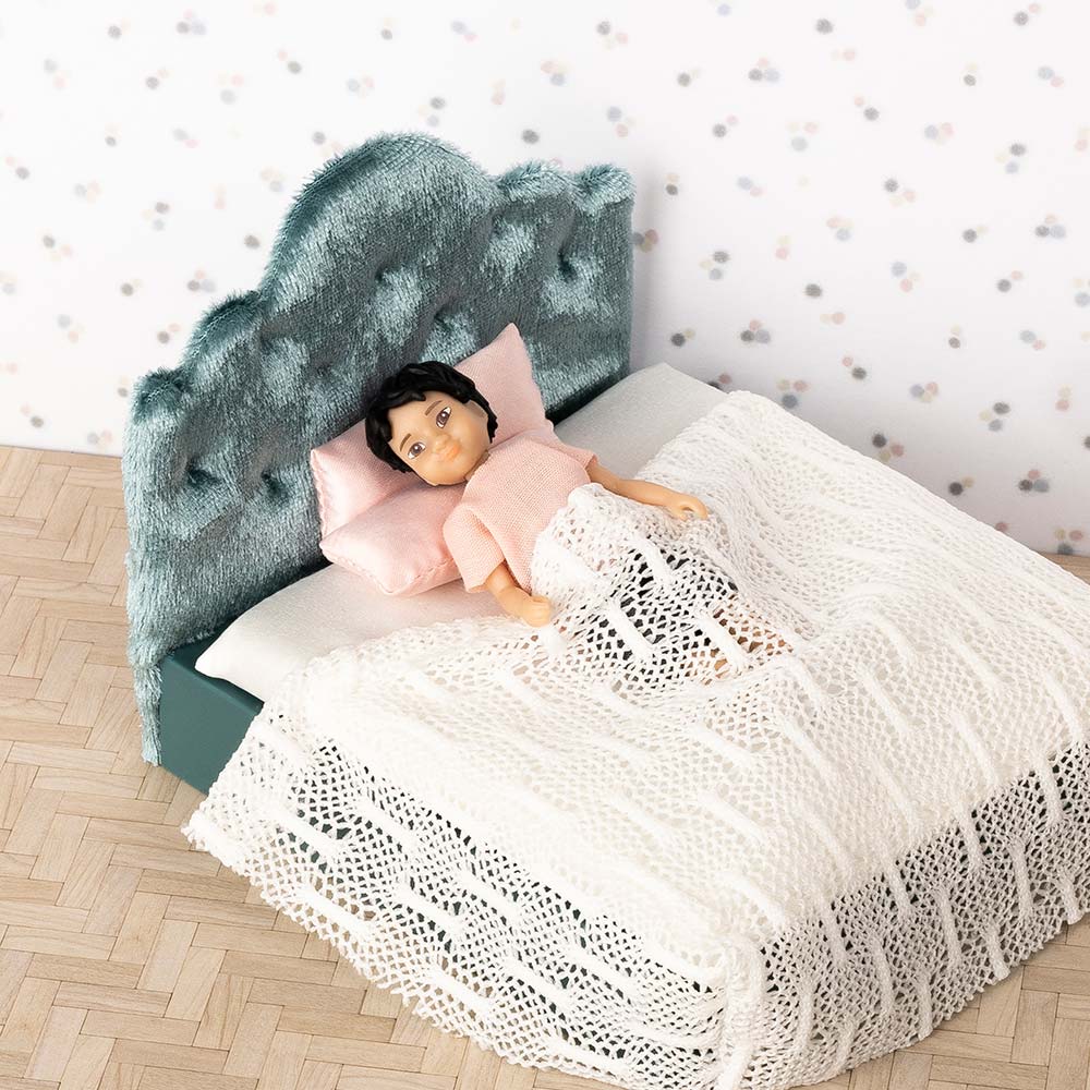 Zestaw mebli do sypialni do domku dla lalek | Lundby