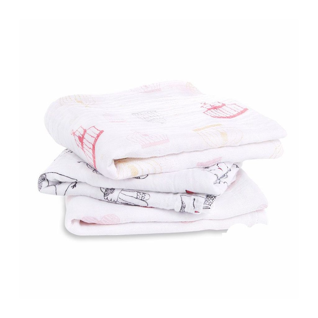 Aden & Anais Pieluszki Muślinowe Musy Lovebird 3 szt 0+