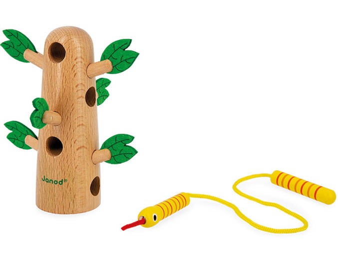 Janod Drewniana Przeplatanka Drzewo Tropik 18m+