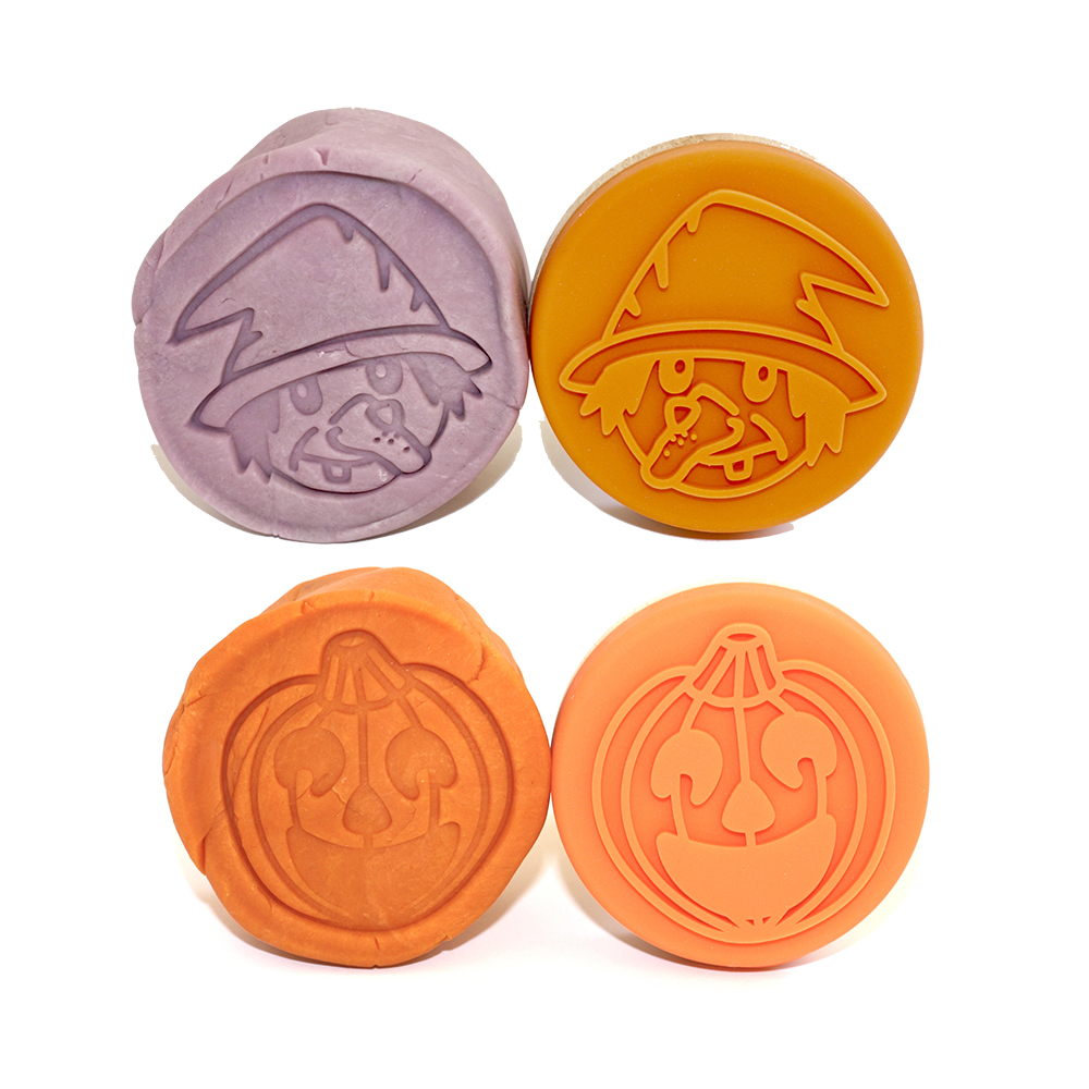 Ailefo Stemple Halloween 5 szt. Bawełniana torba 3+