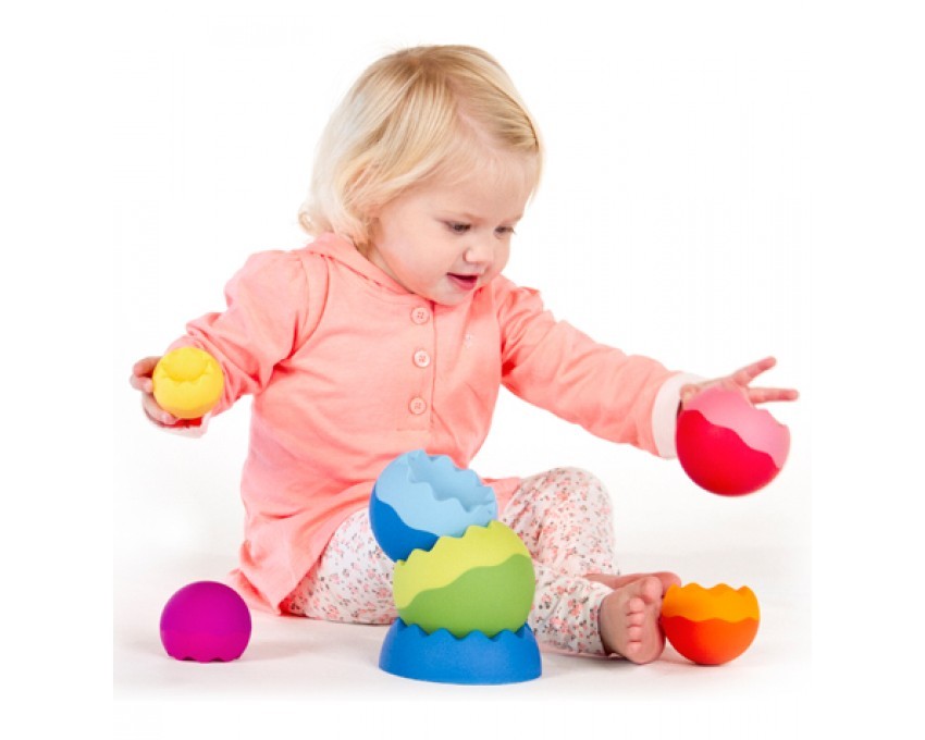 Fat Brain Toy Kule Tobbles Neo - Zabawka Sensoryczna 1+