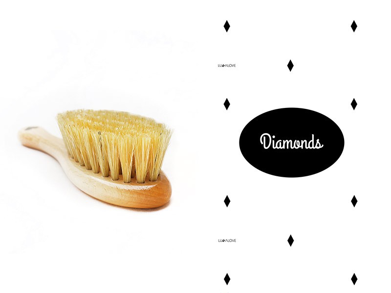 Lullalove Szczotka i Myjka Muślinowa dla Niemowląt 0+