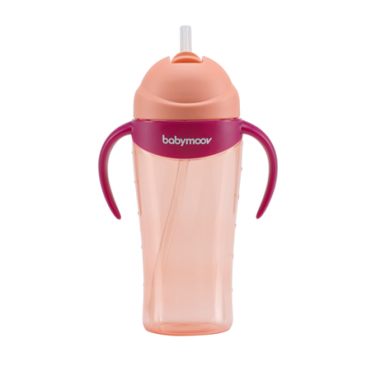 Babymoov Kubek Niekapek 300ml Peach 8m+
