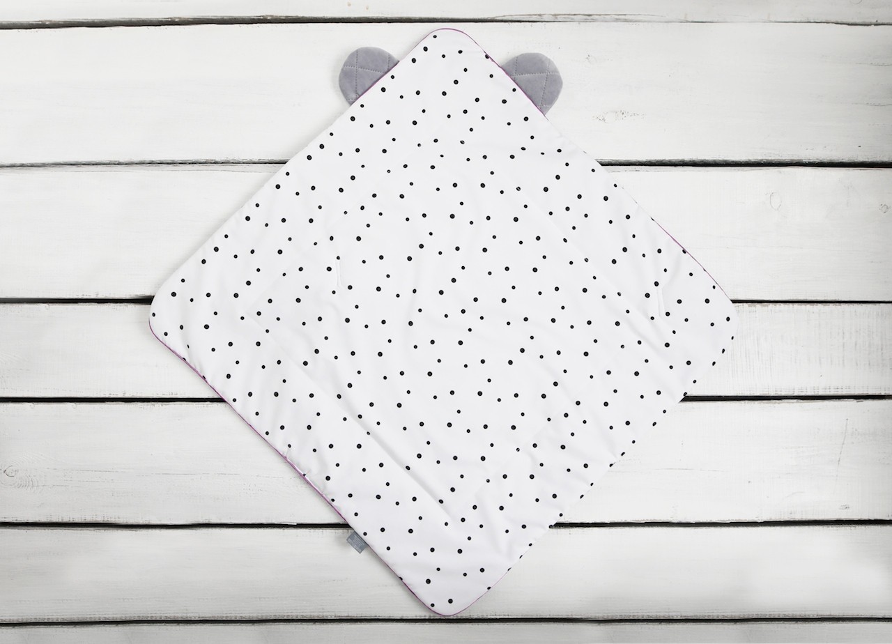 Sleepee Rożek Niemowlęcy Royal Baby Grey/Pink 0+