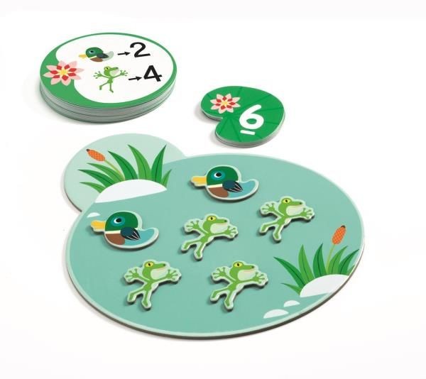 Djeco Eduludo Dodawanie Gra Edukacyjna 4+