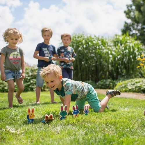 BS Toys, Drewniana gra zręcznościowa Króliczki