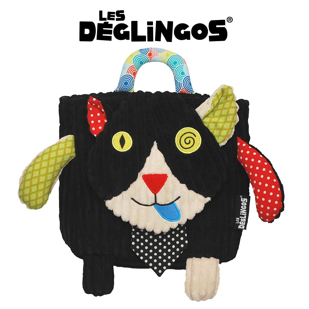 Les Deglingos Plecak Kot Charlos 0+ Sztruks