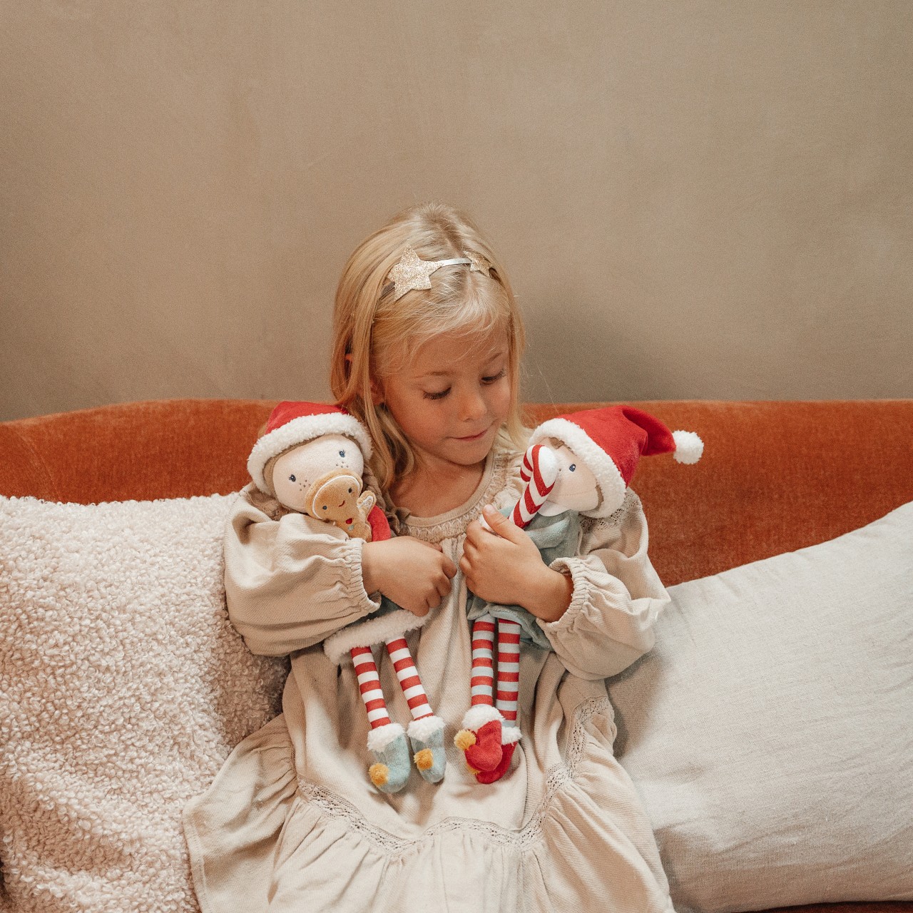 Little Dutch, Laleczka X-mas Rosa 35 cm