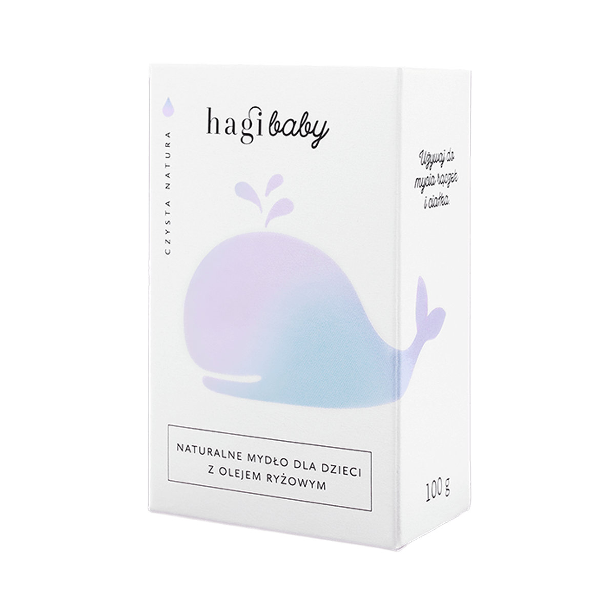 Hagi Baby Naturalne mydło z olejem ryżowym 1+