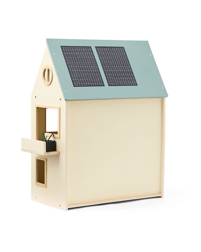 Kid's Concept Domek dla Lalek AIDEN Drewniany 3 Piętra 