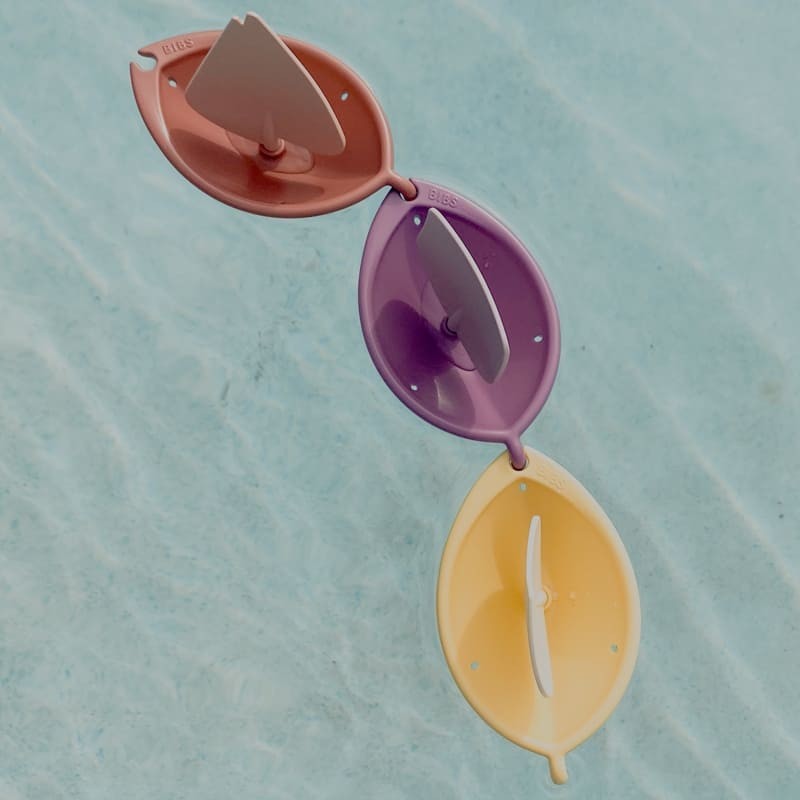 BIBS Łódeczki do kąpieli 3 szt. Pink Mix 12m+