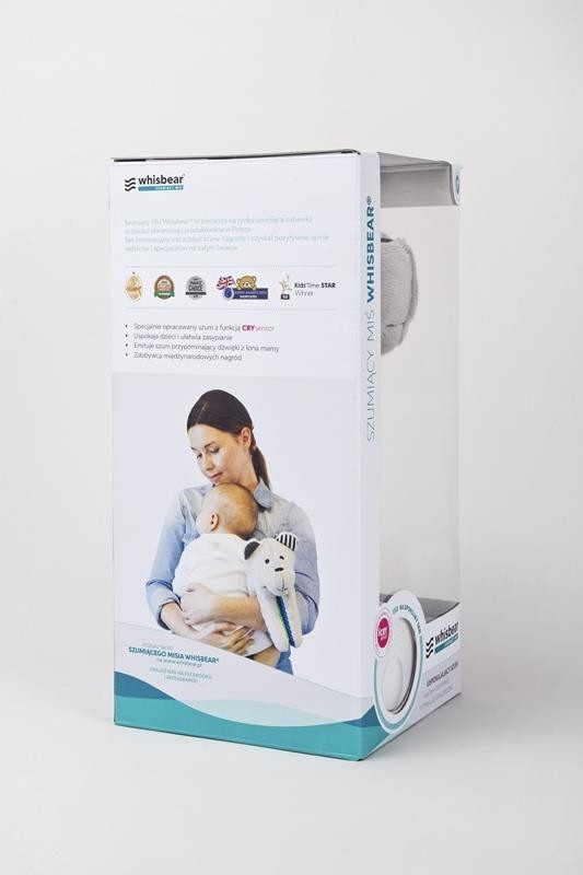 Szumiący Miś Whisbear CRYsensor Arbuzowy 0+ | Fabryka Wafelków