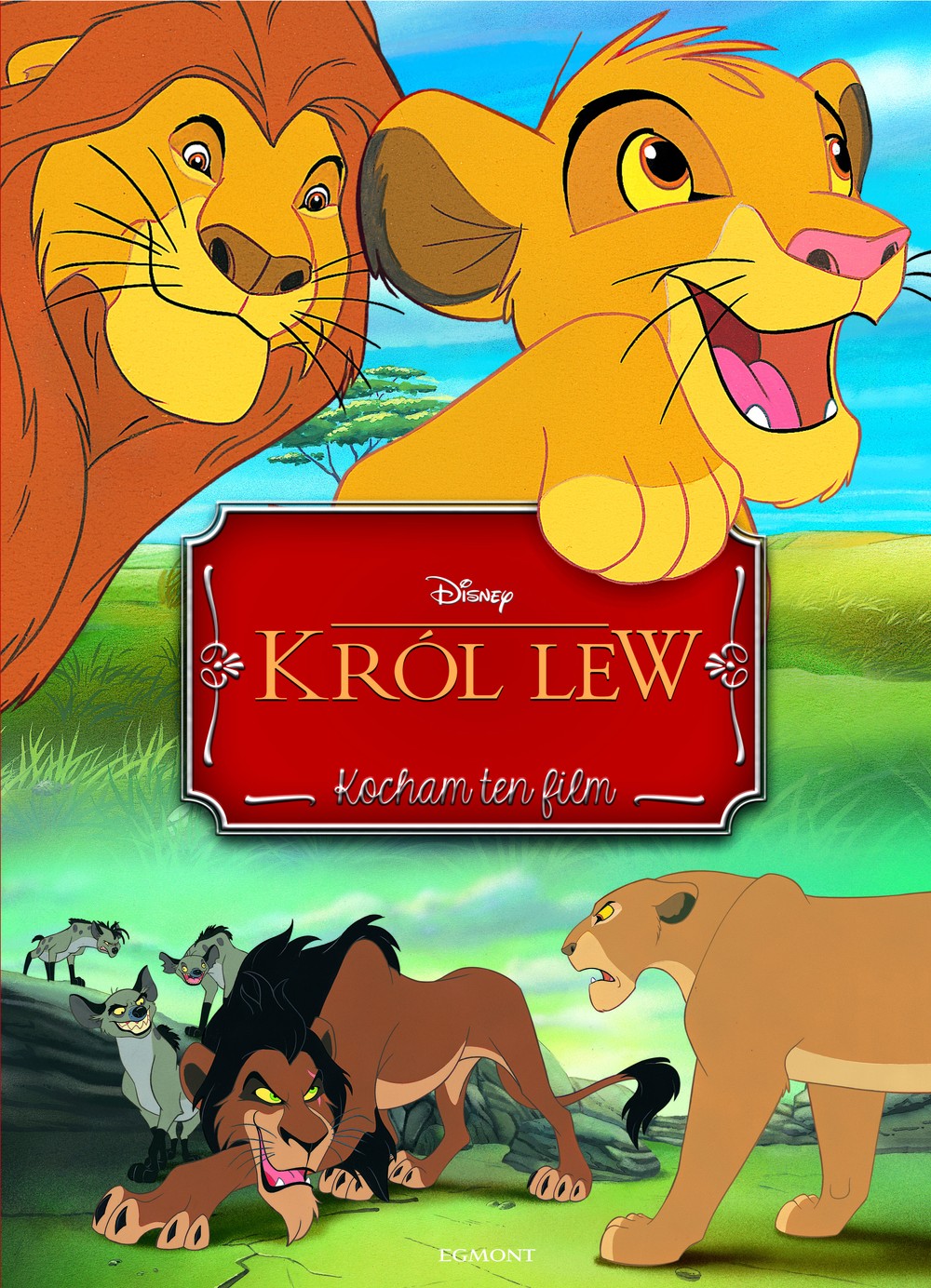 Książka Król Lew - Kocham ten film Egmont 64 strony