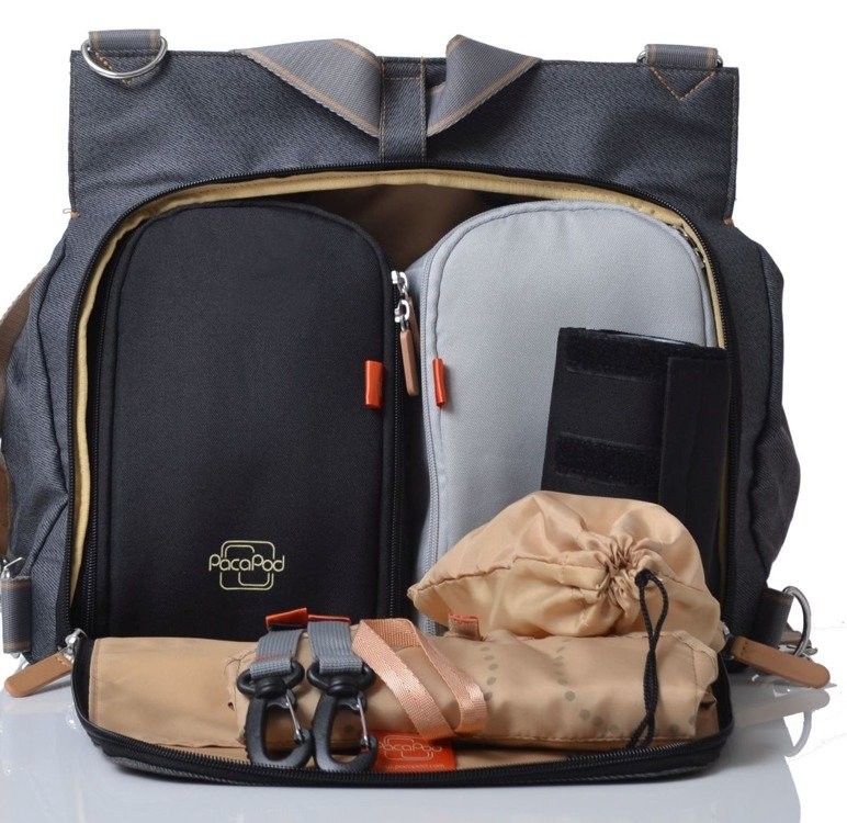 PacaPod Torba dla mamy Oban antracyt