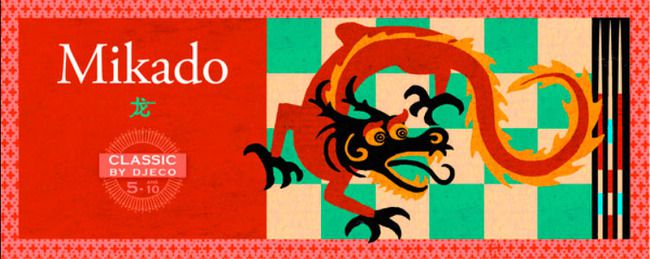 Djeco Bierki Mikado 41 patyczków 3+