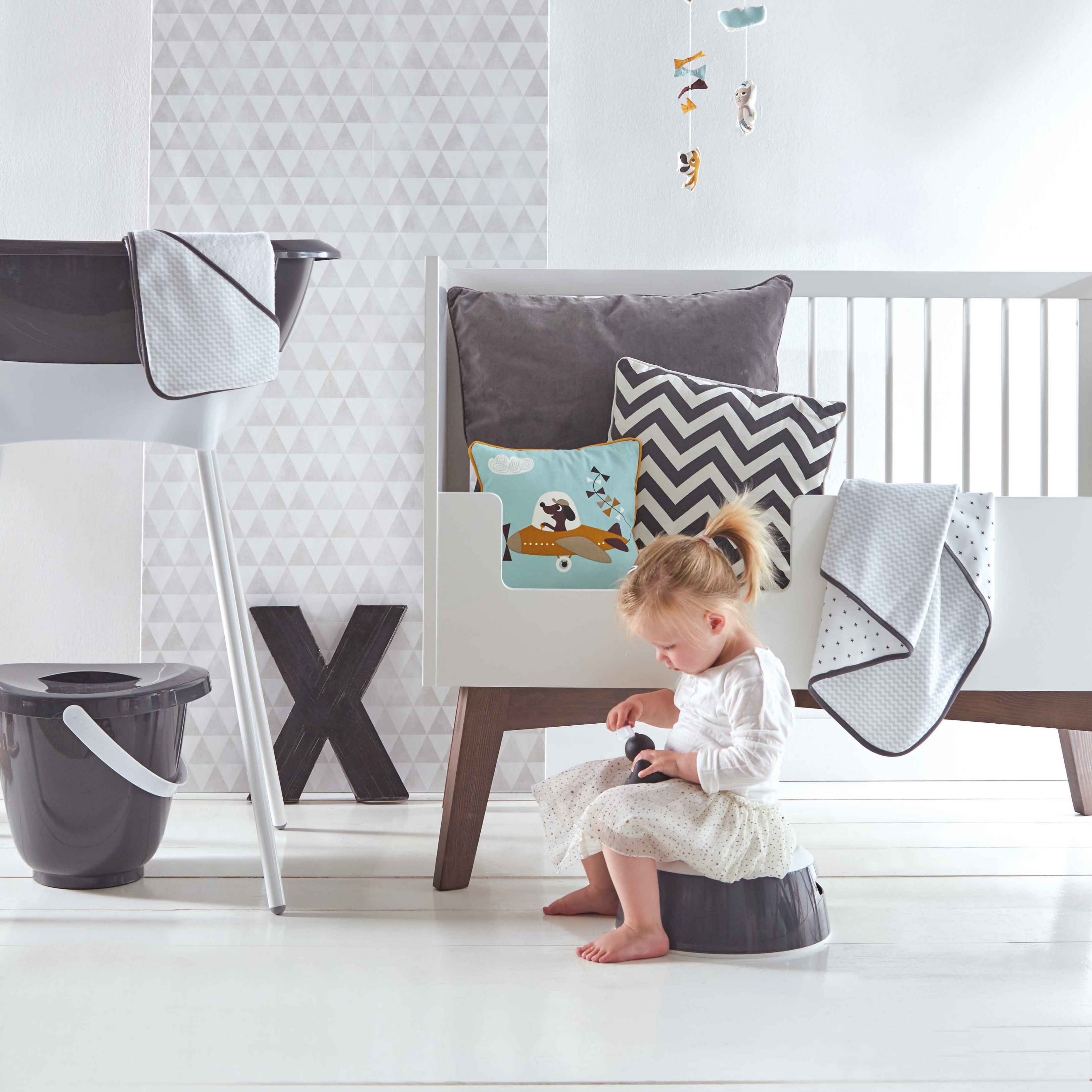 Luma Zestaw Kąpielowy 8 el. Dark Grey 0+