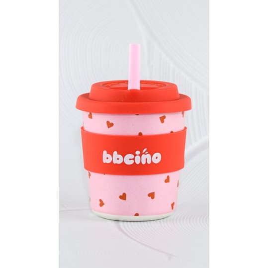 BBCino Zestaw Kubków Mama + Dziecko Sweetheart 350 ml + 240 ml