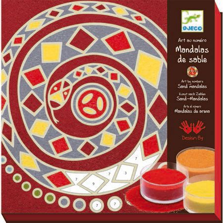 Djeco Zestaw Artystyczny z Piaskiem - Mandale 9-15 lat