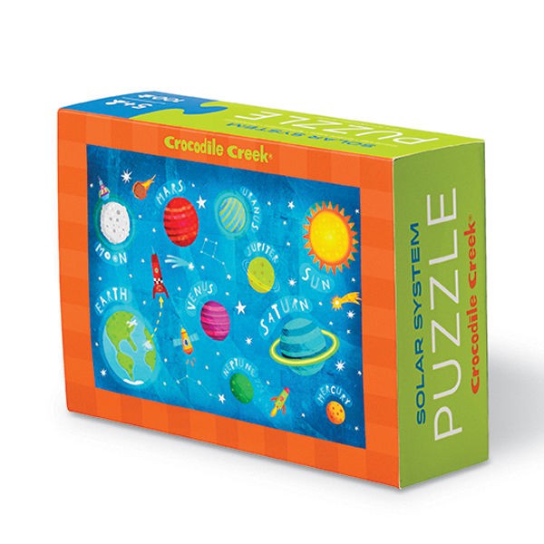 Crocodile Creek Puzzle 100el Układ Słoneczny 6+