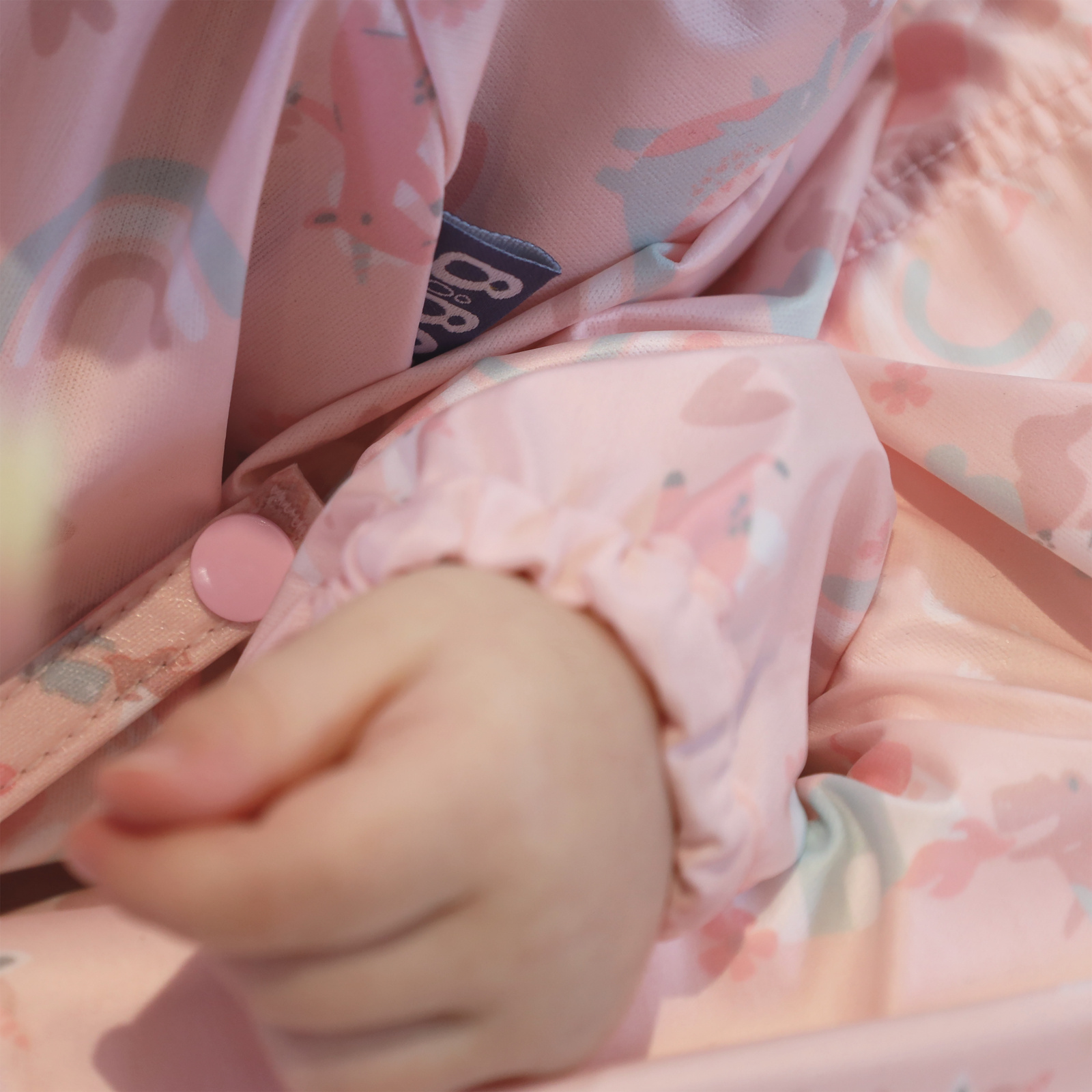 Zestaw Śliniak BLW i sztućce  Over the Rainbow