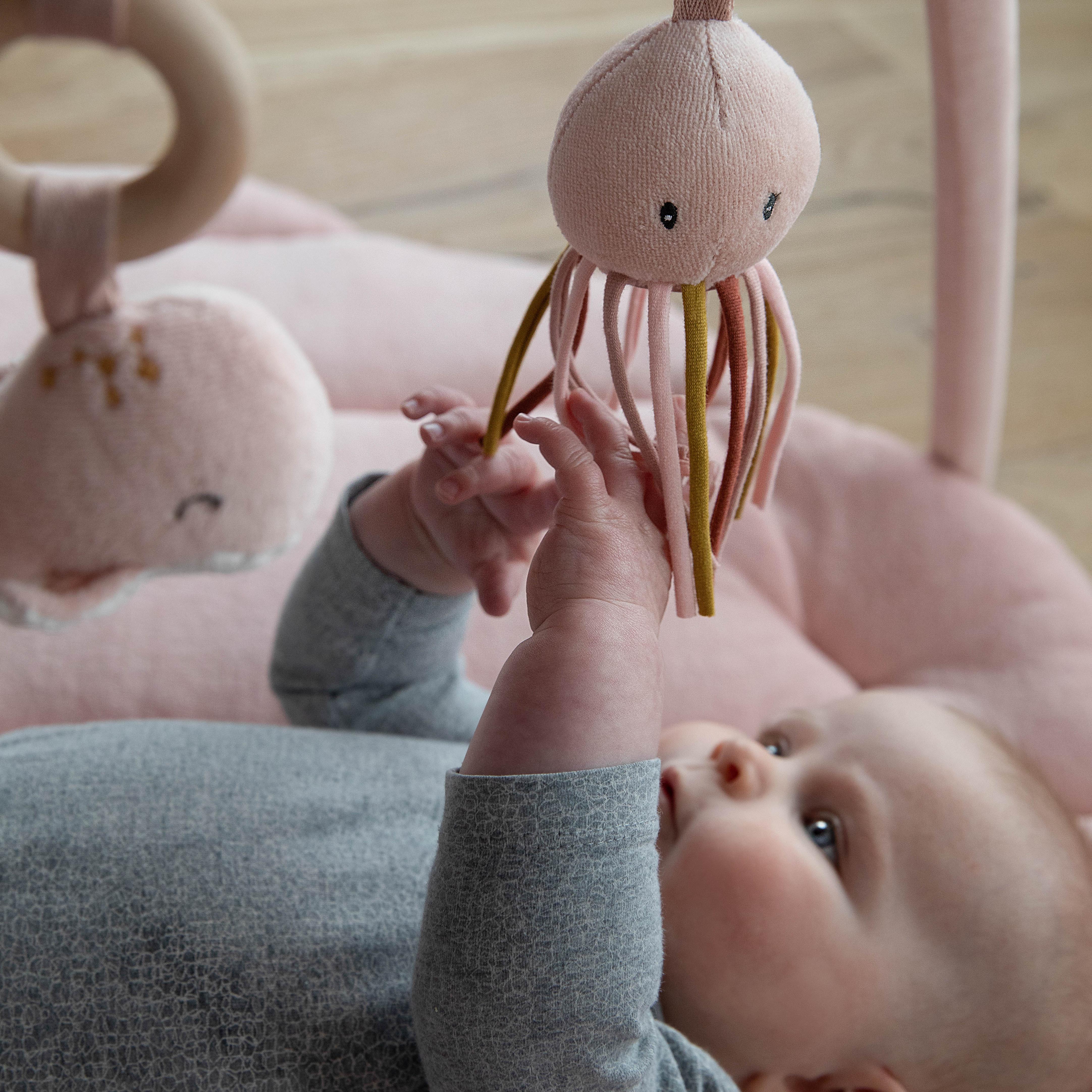 Little Dutch Mata Edukacyjna Ocean Różowa od Urodzenia