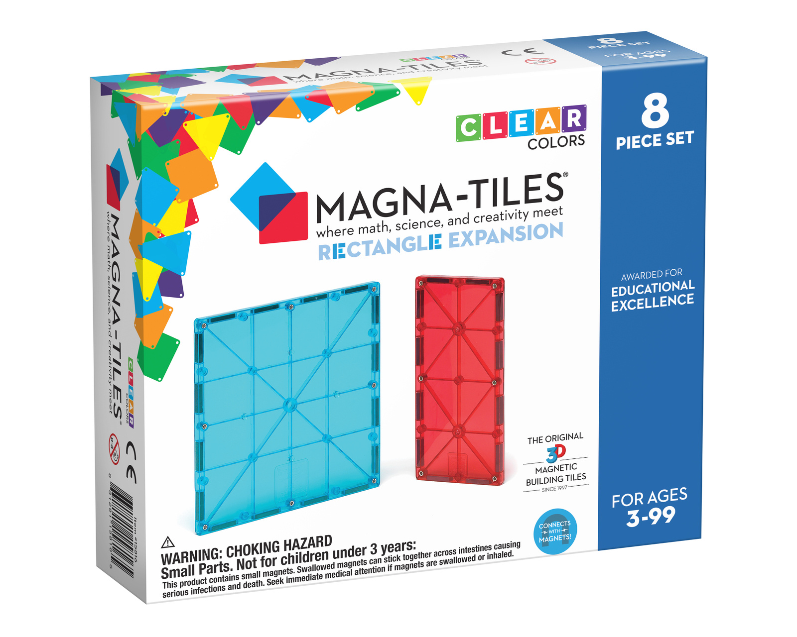 Magna-Tiles Zestaw do rozbudowy 32 el. 3+