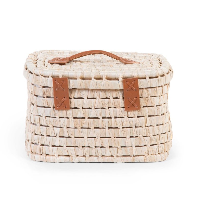 Childhome Kosze do przechowywania z liści kukurydzy (2 szt.)