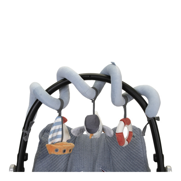 Little Dutch Spiralka Aktywizująca Sailors Bay 0+ | Zabawka do wózka