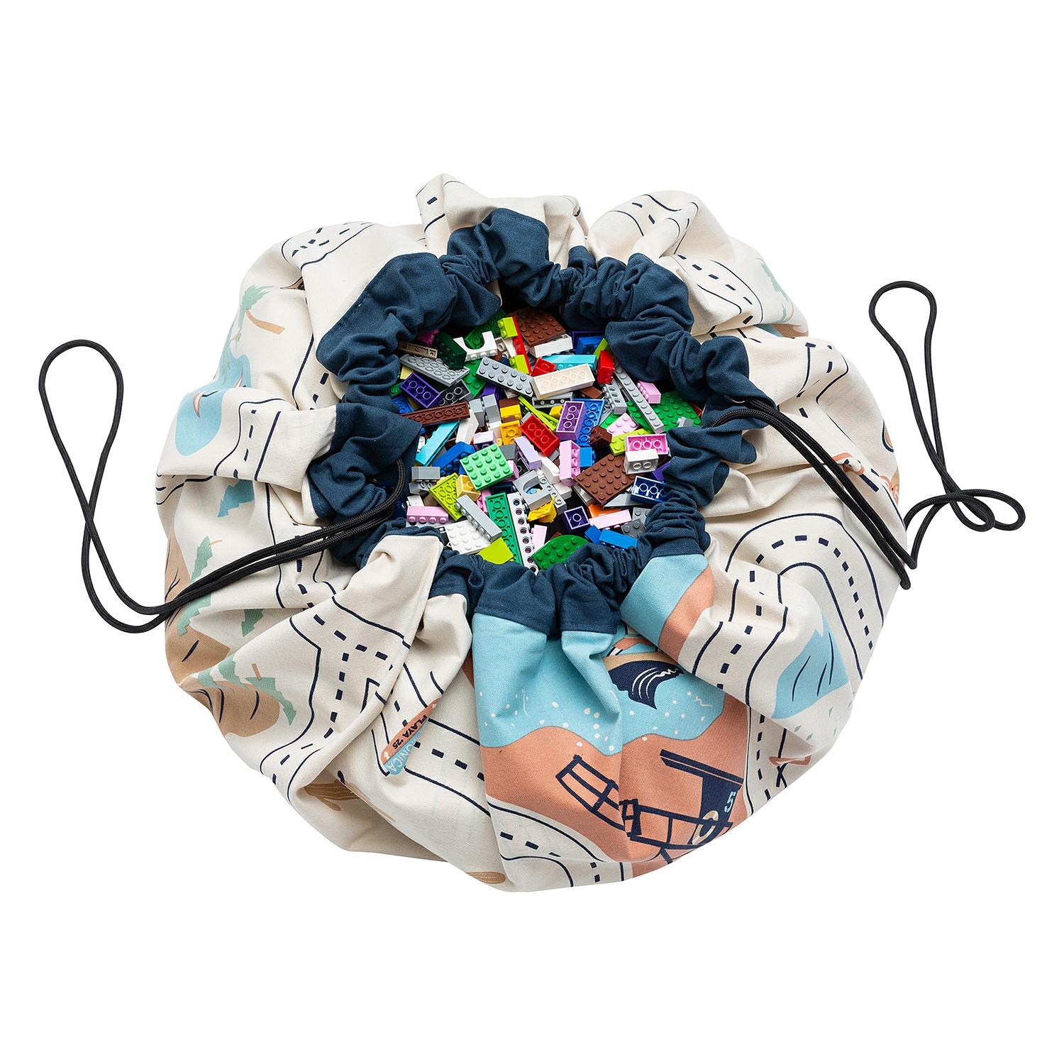 Play&Go Worek do zabawy Mapa Los Angeles 140cm 3+