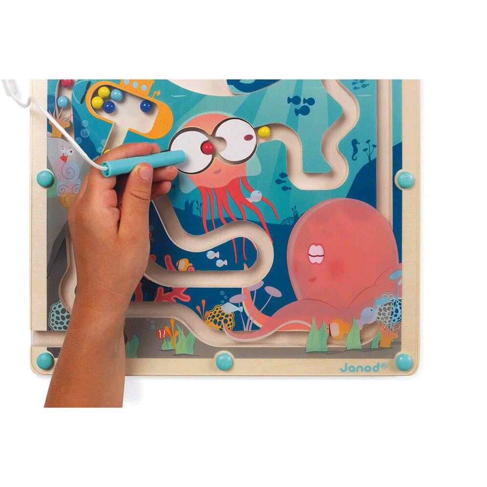 Janod Magnetyczny labirynt Ocean 2+