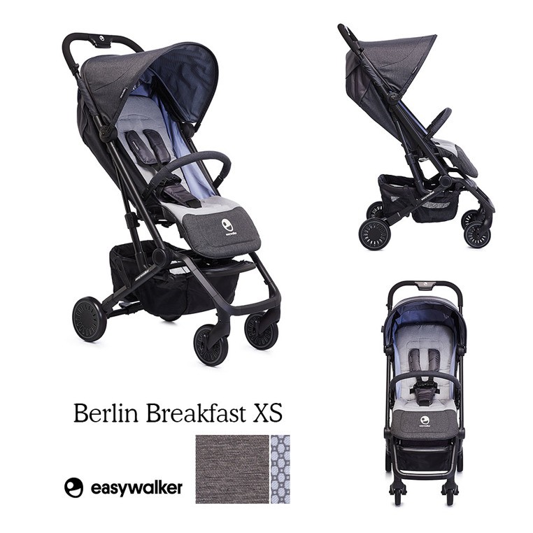 Easywalker Buggy XS Wózek Spacerowy Berlin Breakfast 0+ | Zestaw z folią