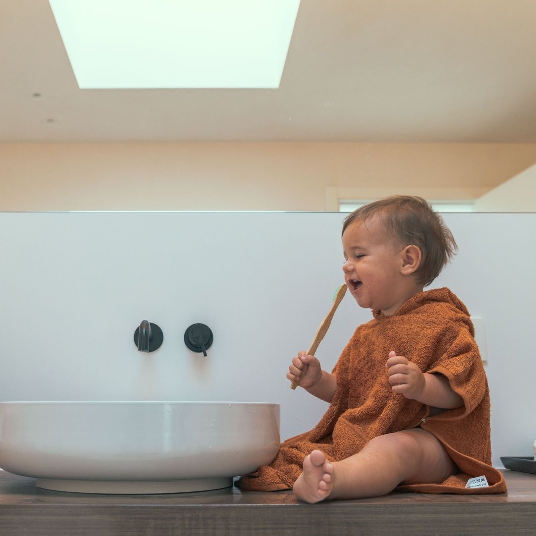 Timboo Bamboo, Ponczo bambusowe Antracyt