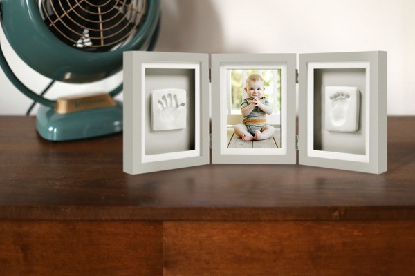 Pearhead Ramka na zdjęcie z odciskiem 3w1 szara 0+