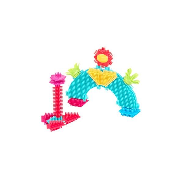 Klocki jeżyki - zestaw dżungla w tubie 54 szt