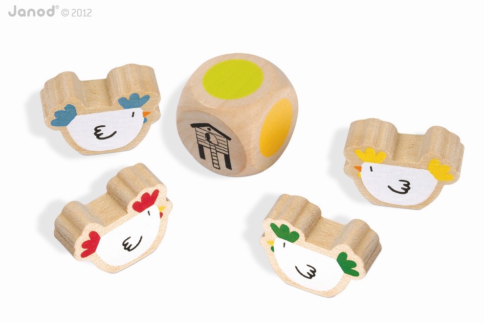 Janod Gra Wyścig Kurczaki 3+ lat