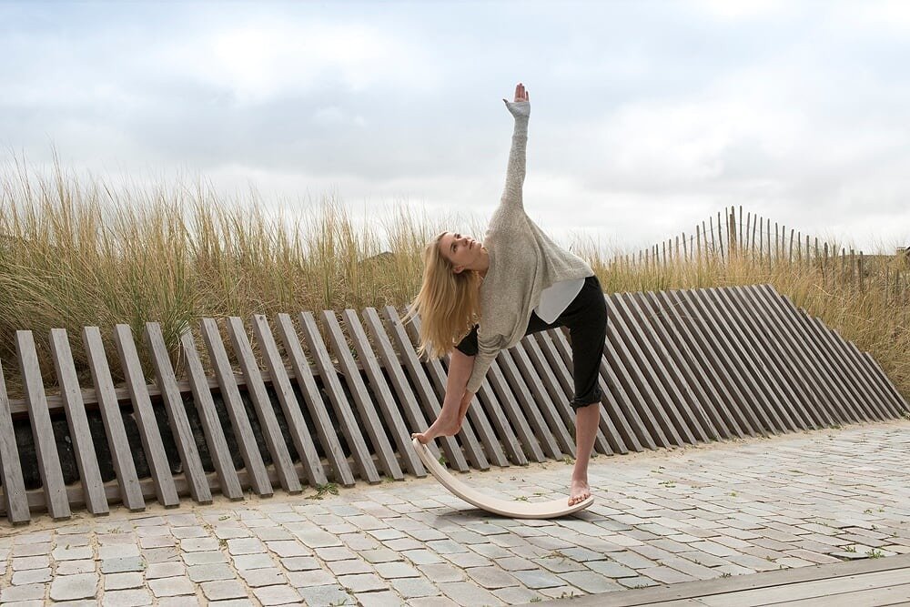 Wobbel Deska do balansowania Original niemalowana 0+