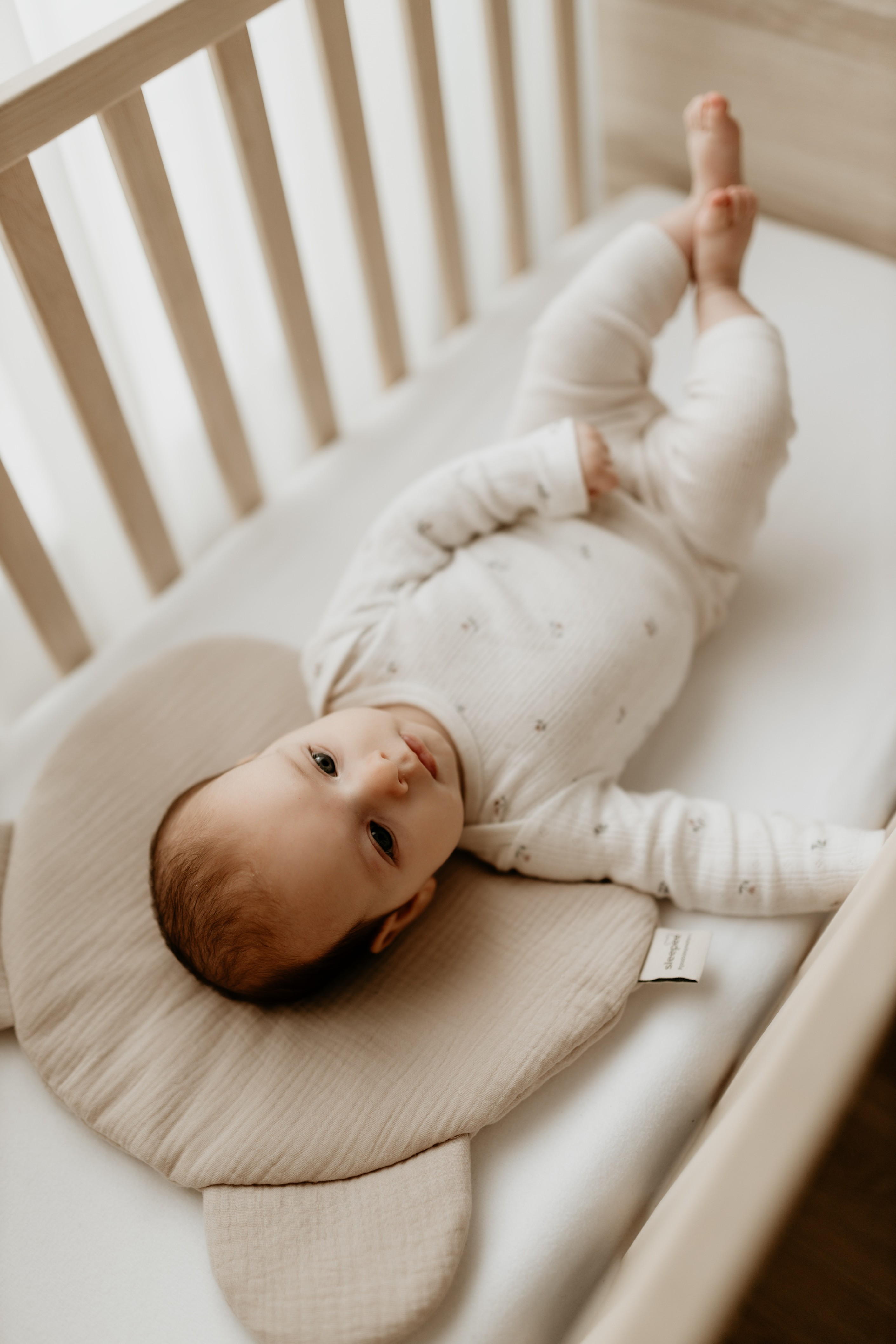 Sleepee Poduszka Muślinowa Misiowa Beżowa 0+