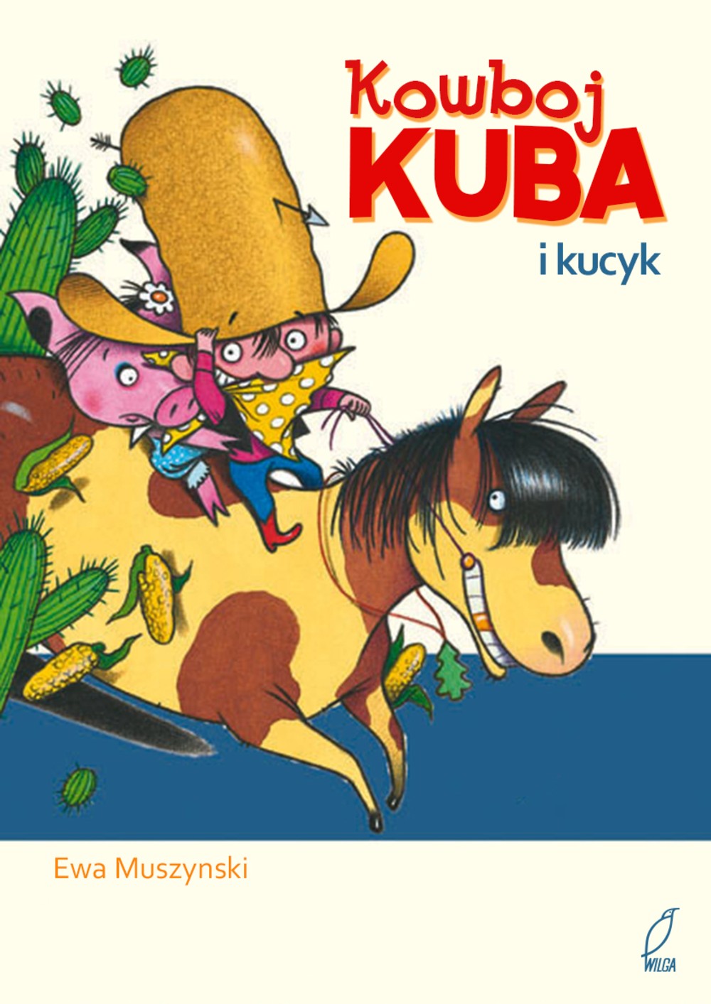 Kowboj kuba i kucyk - Drewniana Figurka 3+