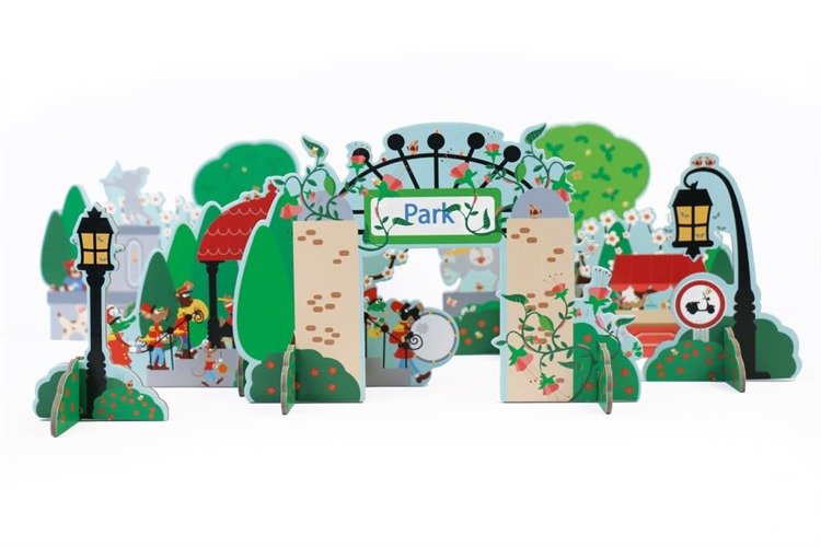 Scratch Music Instrument Życie w parku 1+