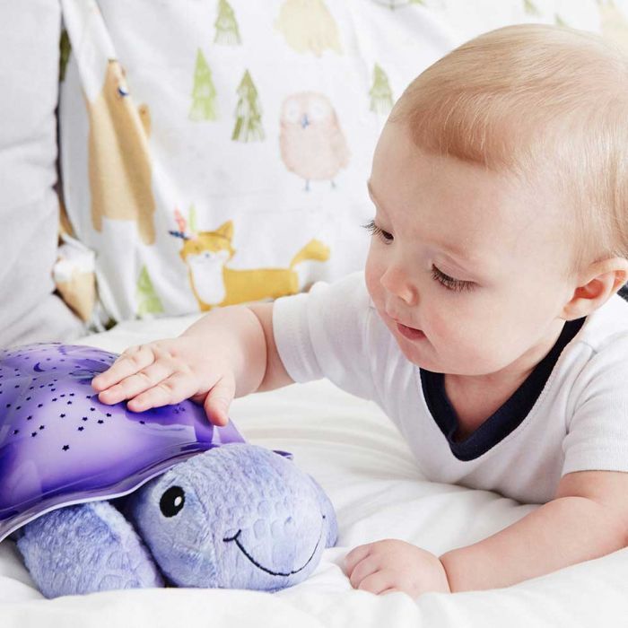 Cloud B, Twilight Turtle™- Purple - Żółw fiolet - Lampka