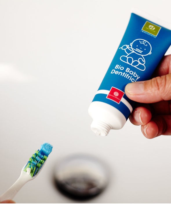 Bio Bio Pasta do zębów Brzoskwinia Morela 50 ml 0+