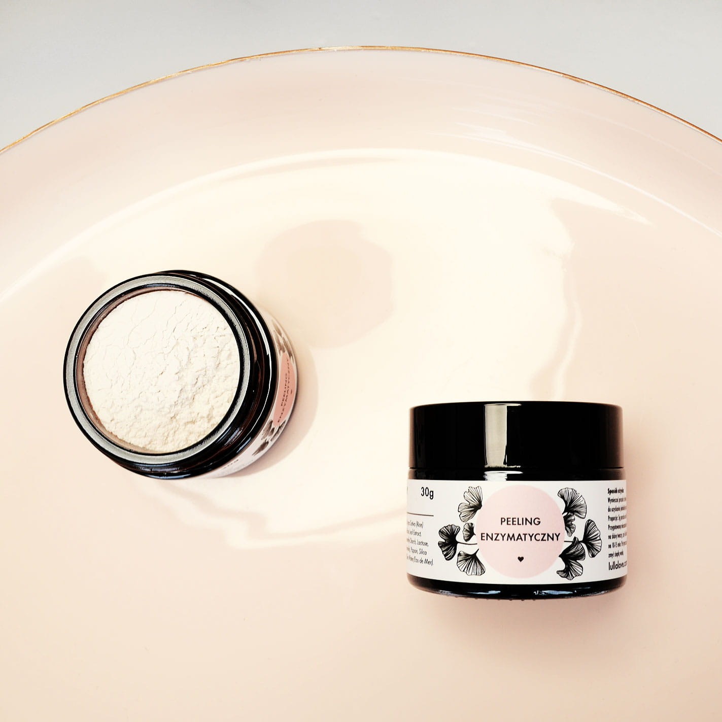 Lullalove Peeling enzymatyczny z miłorzębem japońskim