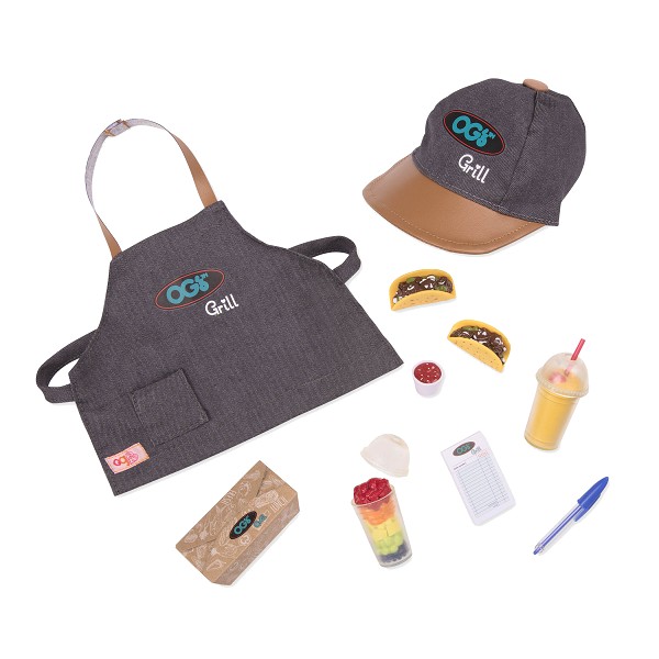 Our Generation Lalka Rayna 46cm z Food Truckiem 3+