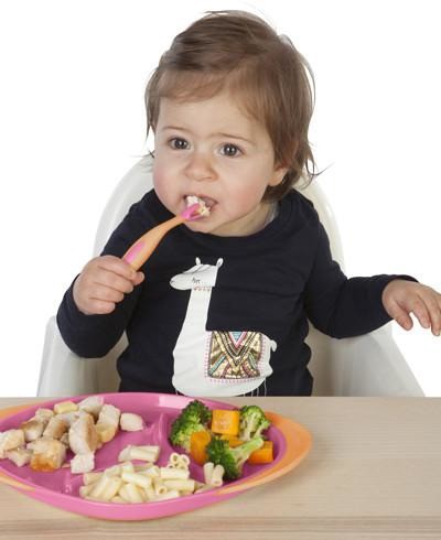 B.Box, Pierwsze sztućce do nauki samodzielnego jedzenia  passion splash