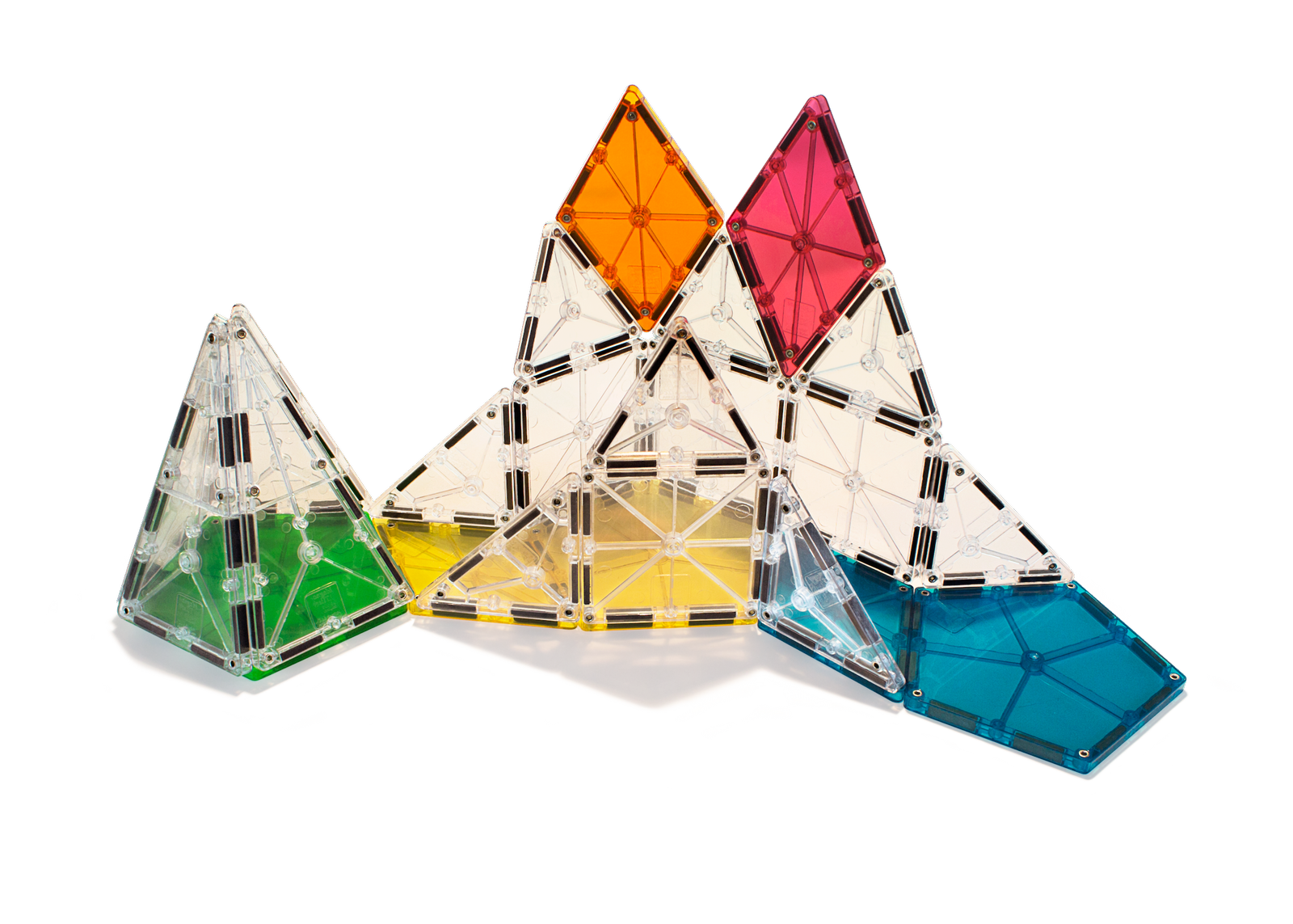 Magna-Tiles Polygons Zestaw Rozszerzający 3+