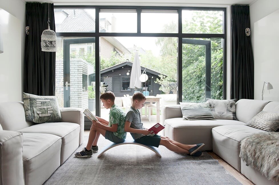 Wobbel Deska Original z filcem Black 1+